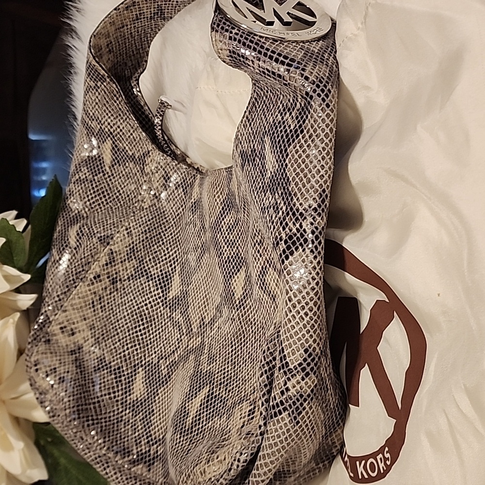 Michael Kors Python Pattern Handbag - image 5